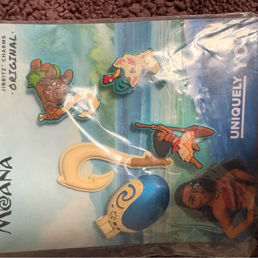 Croc Jibbitz Moana Pack - brand new